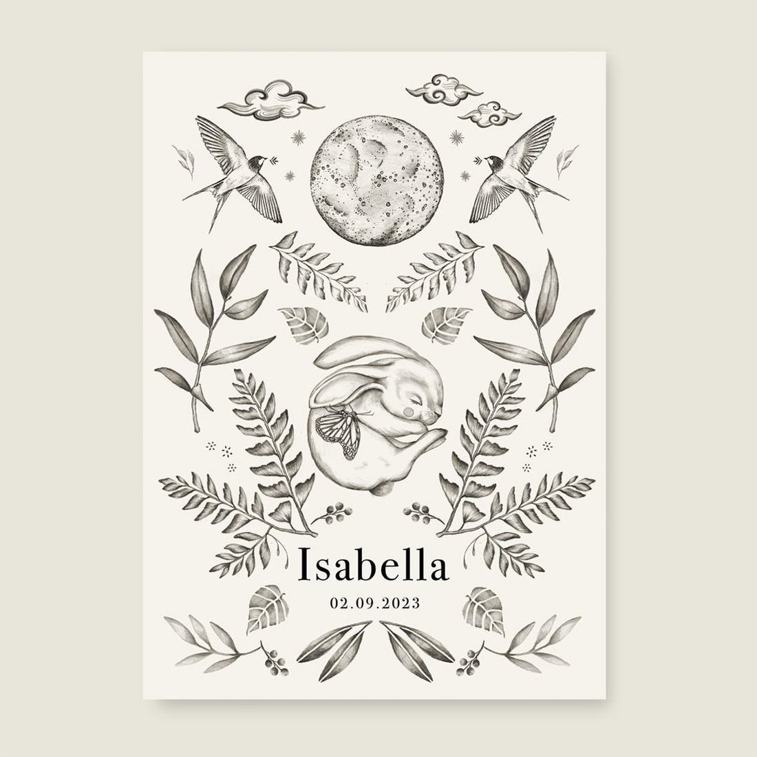 Print Little Rabbit - Story of July