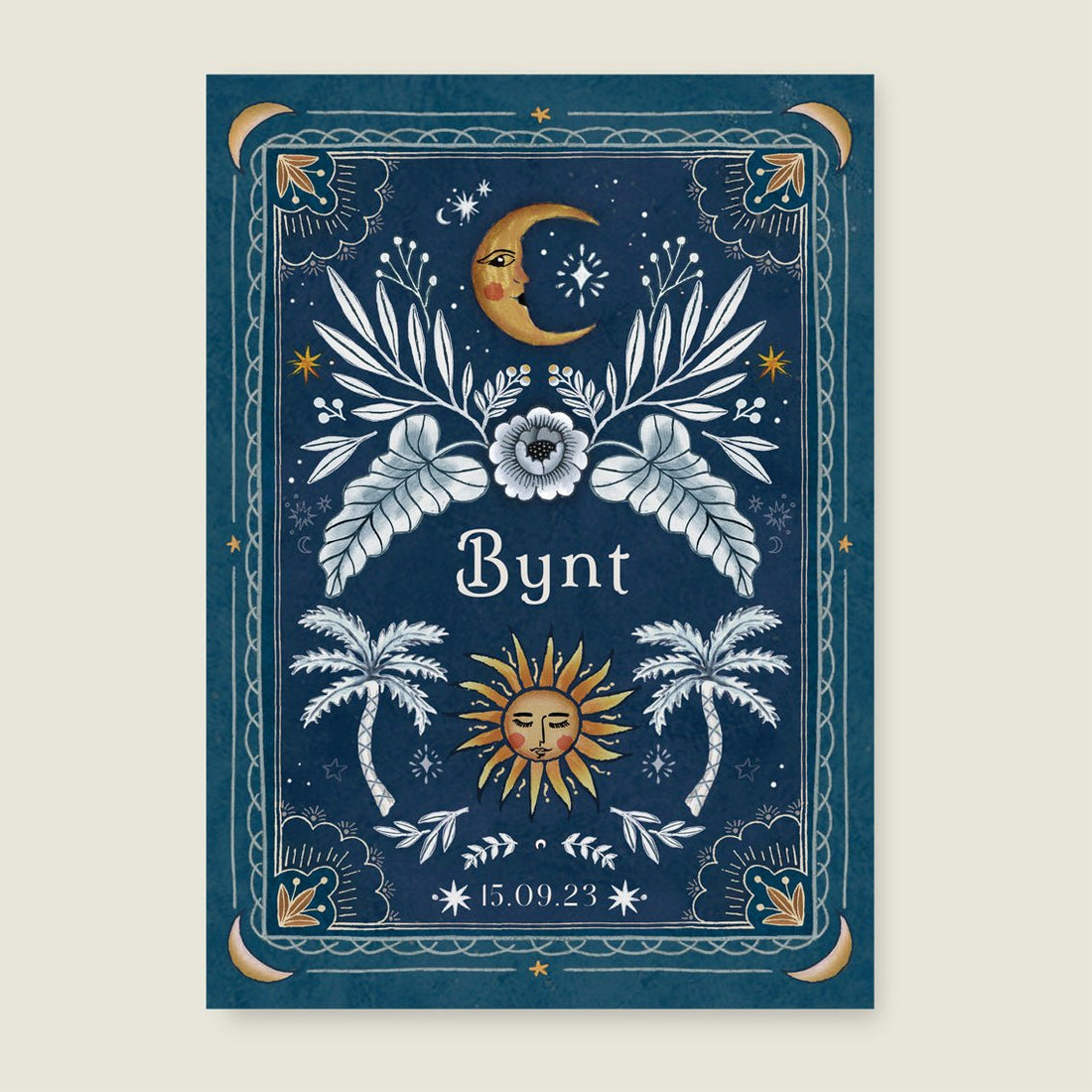 Print Moonchild Blue - Story of July