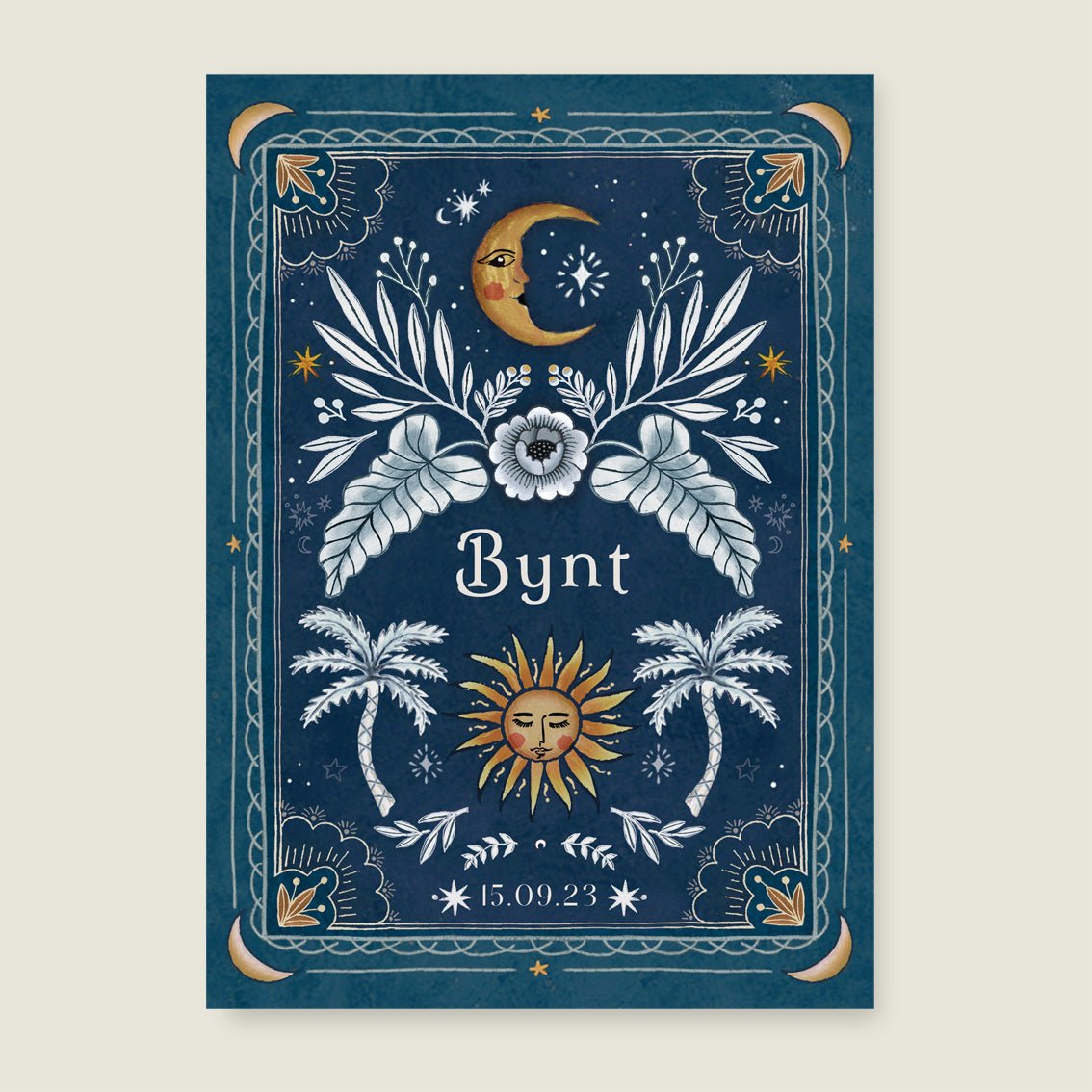 Print Moonchild Blue - Story of July