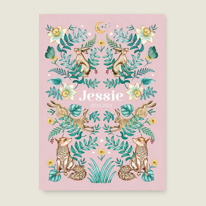 Sample Bos Dieren Pink - Story of July