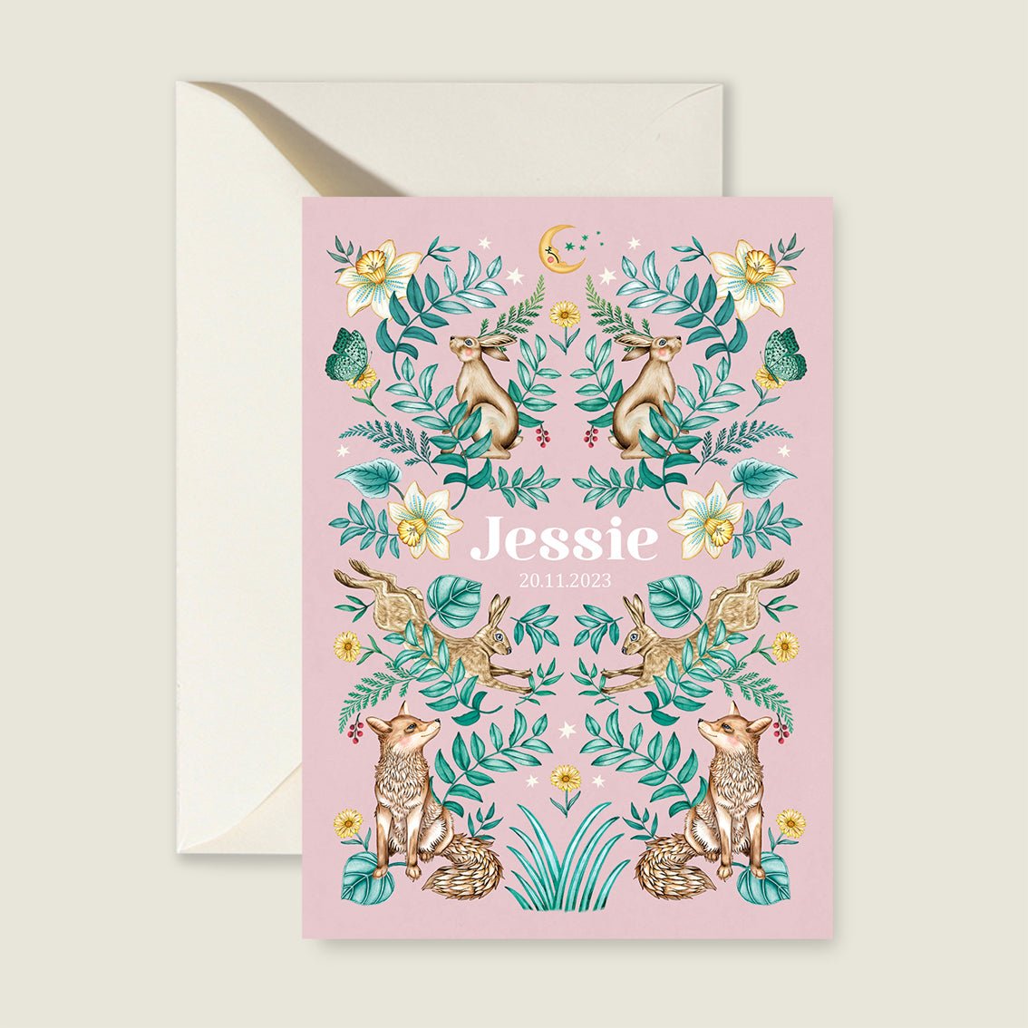 Sample Bos Dieren Pink - Story of July