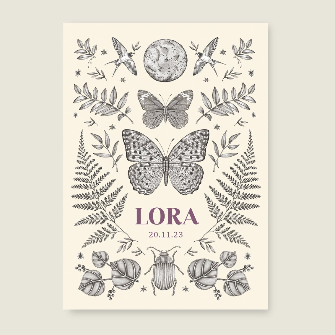 Sample Butterfly - Story of July