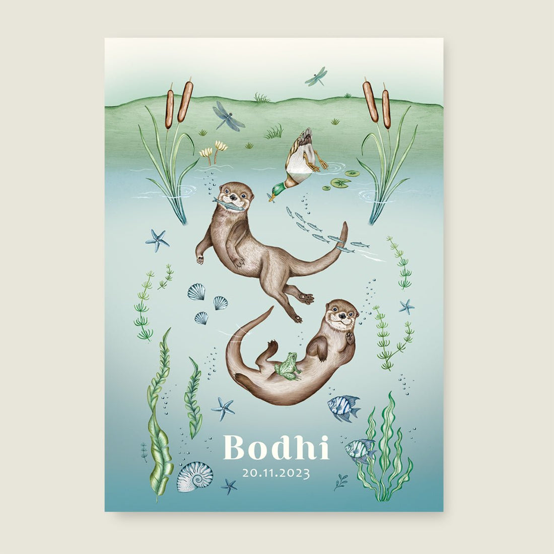 Sample Cheeky Otters Lake - Story of July