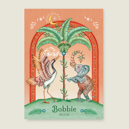 Sample Crane Bird And The Elephant Terra - Story of July