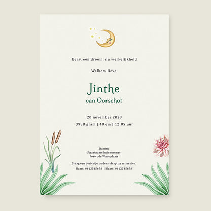 Sample Deer Family Green - Story of July