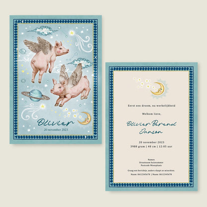 Sample Flying Pigs - Story of July