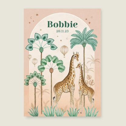 Sample Giraffe Palms Terra - Story of July