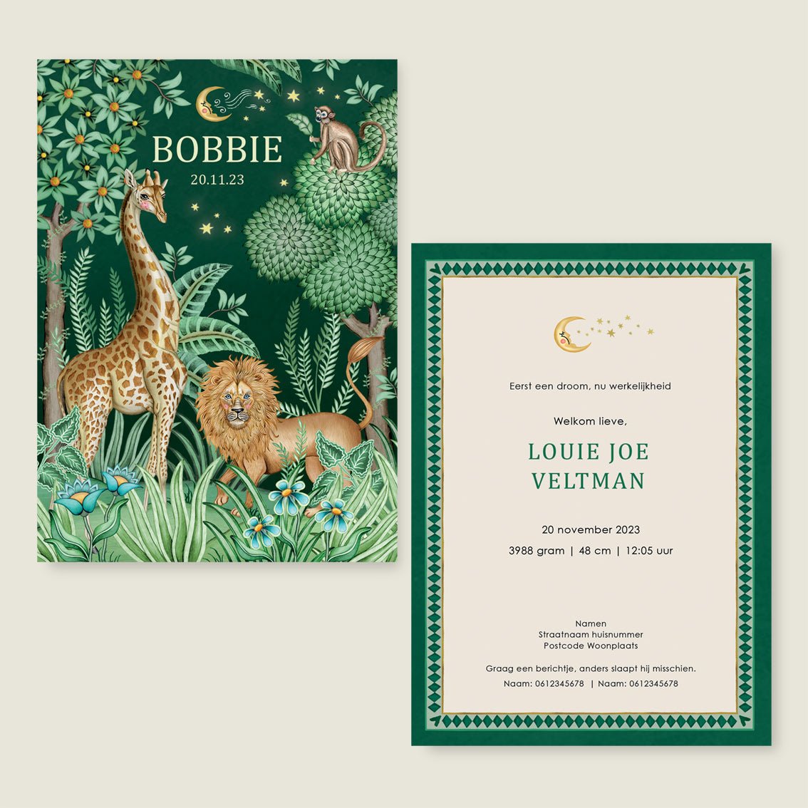 Sample Lion And The Giraffe Green - Story of July