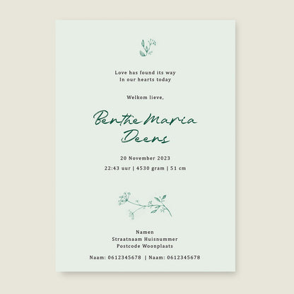 Sample Little Elf Green - Story of July