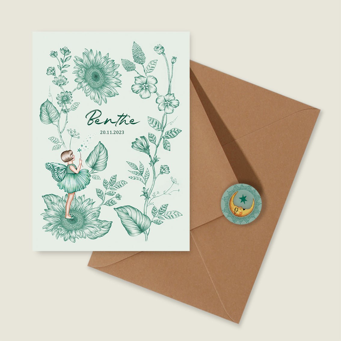 Sample Little Elf Green - Story of July