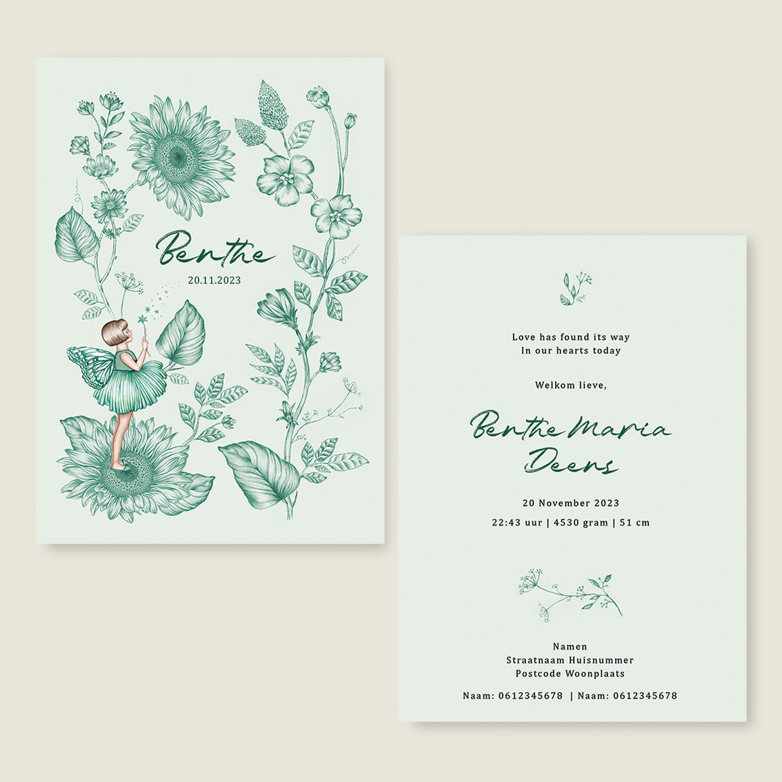 Sample Little Elf Green - Story of July