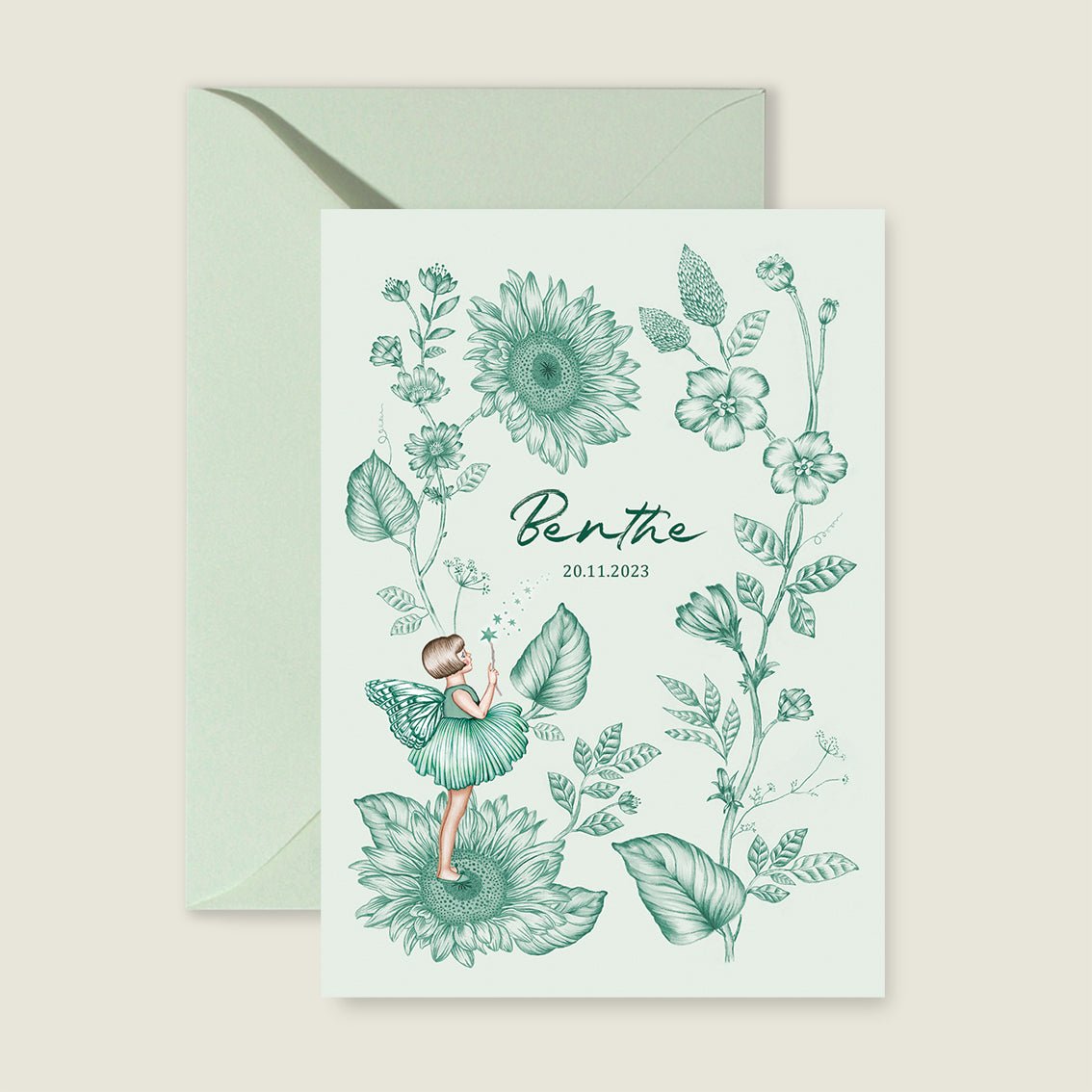 Sample Little Elf Green - Story of July