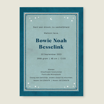 Sample Monkey Balloon Blue - Story of July