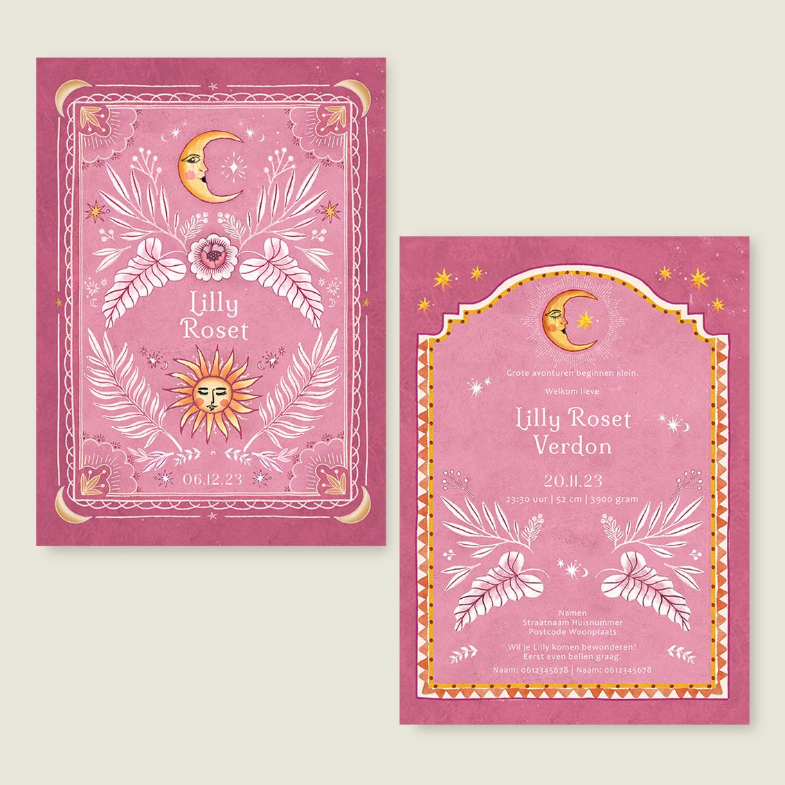 Sample Moonchild Pink - Story of July