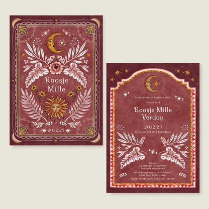 Sample Moonchild Red - Story of July