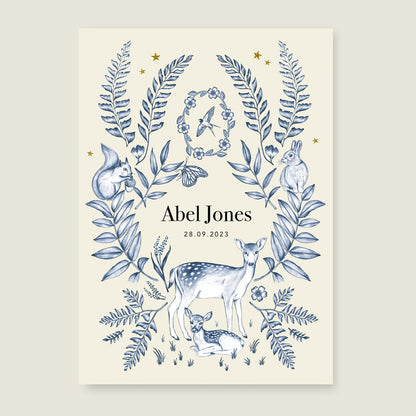 Sample Oh Deer Blue - Story of July