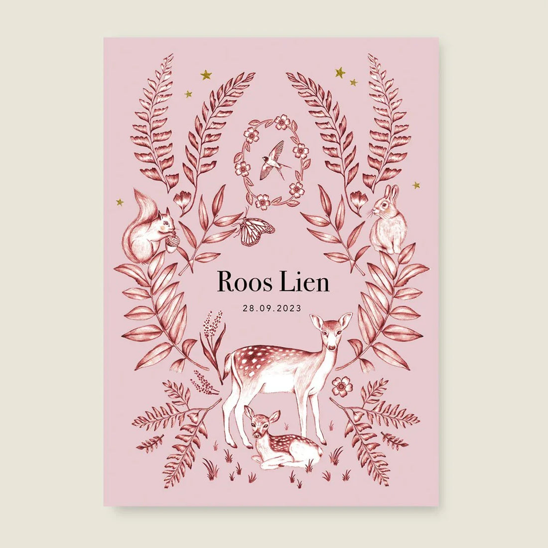 Sample Oh Deer Pink - Story of July