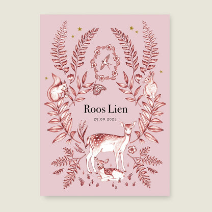 Sample Oh Deer Pink - Story of July