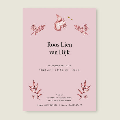 Sample Oh Deer Pink - Story of July