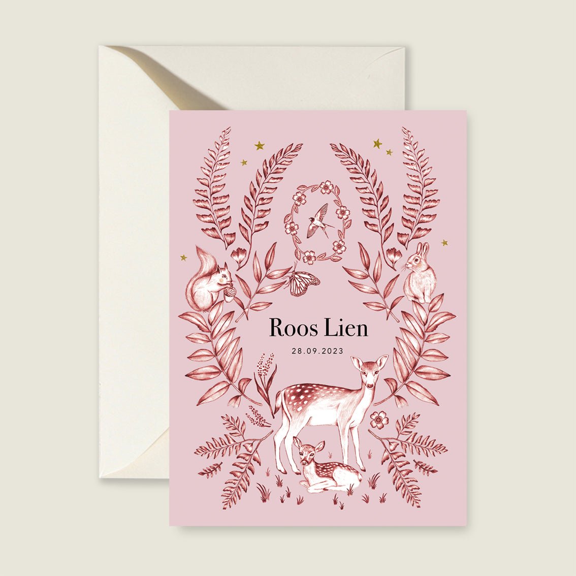 Sample Oh Deer Pink - Story of July