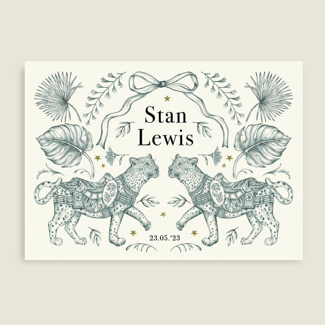 Sample Panter Leaves - Story of July