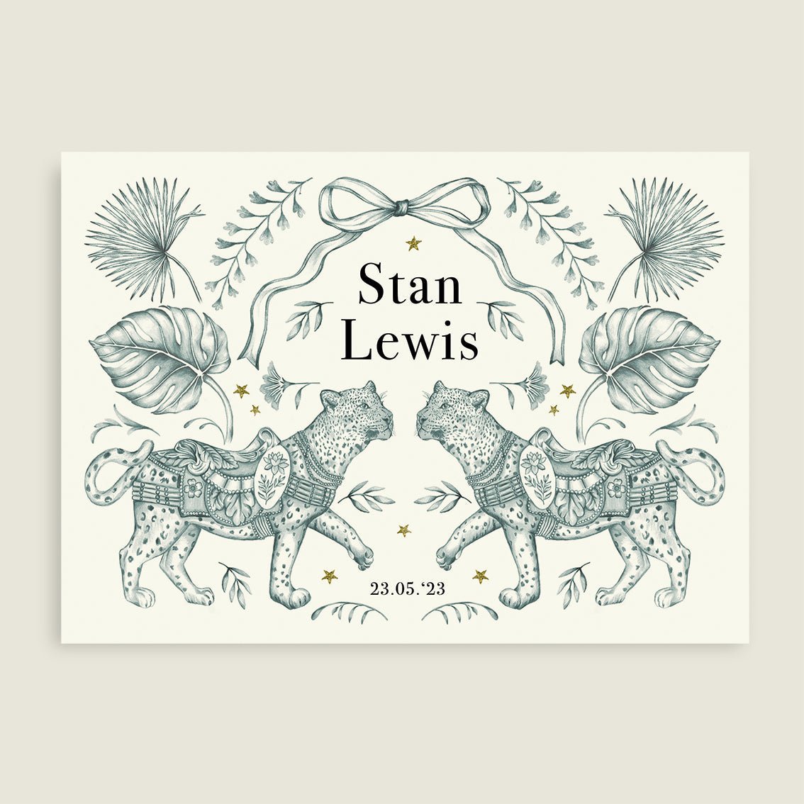 Sample Panter Leaves - Story of July