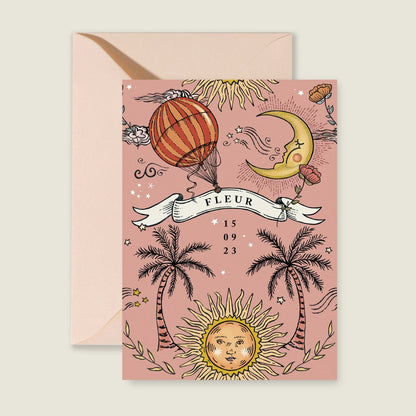 Sample Sun And Moon Pink - Story of July