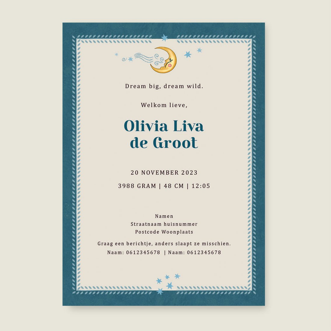 Sample Sunflowers Blue - Story of July