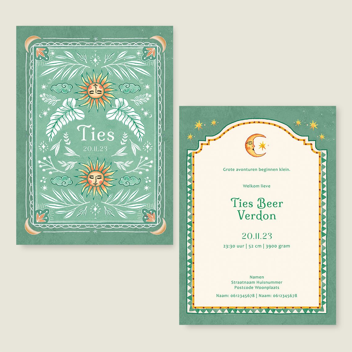 Sample Sunshine Green - Story of July