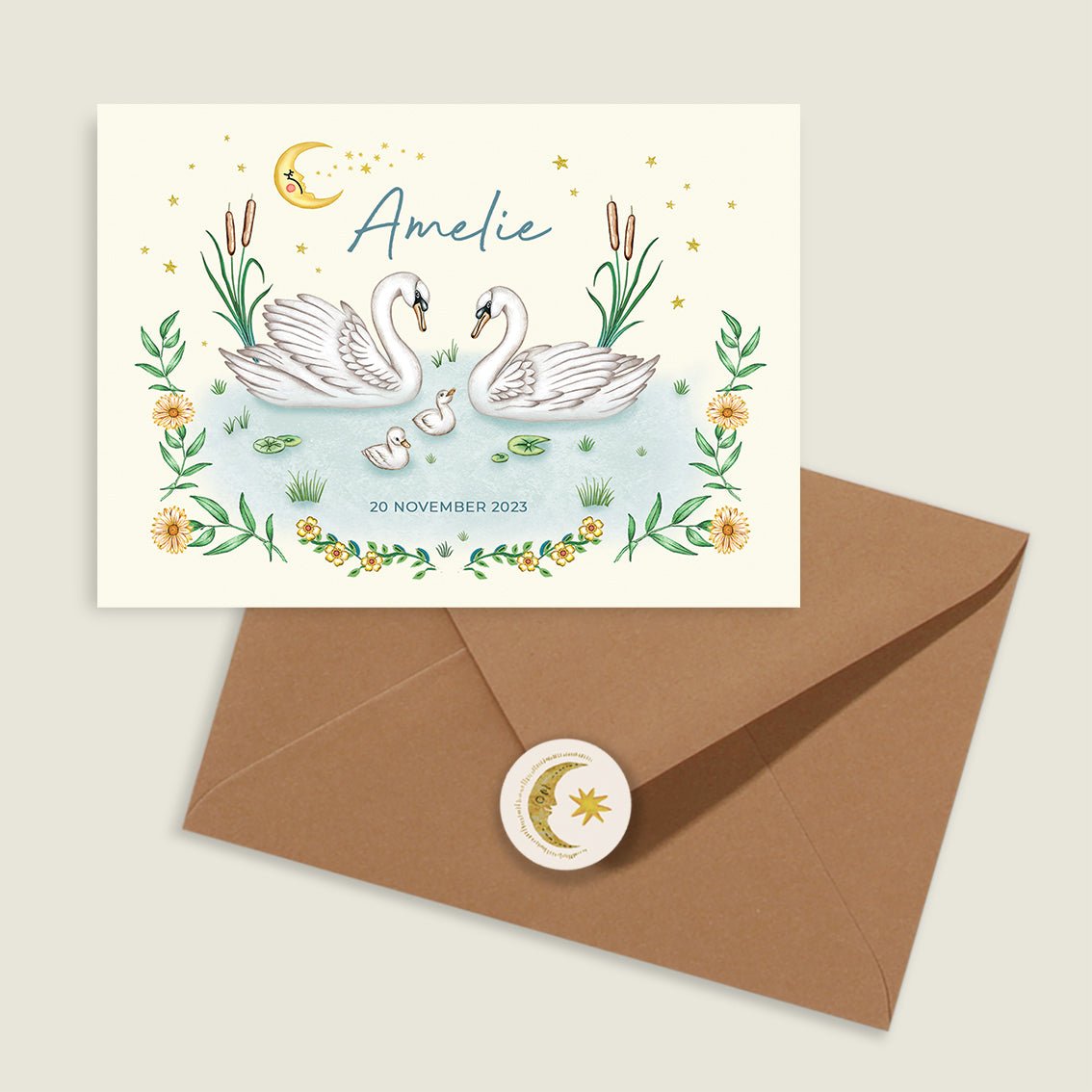 Sample Swan Baby - Story of July