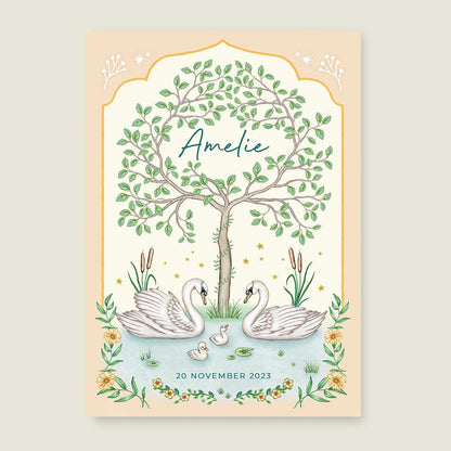 Sample Swan Tree - Story of July