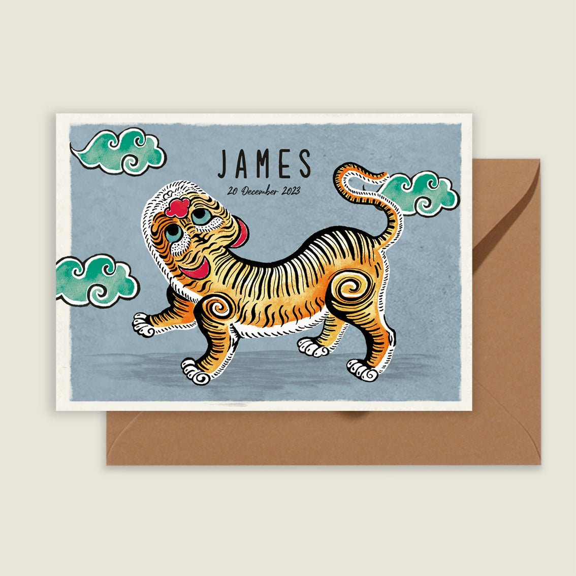 Sample The Blue Tiger - Story of July