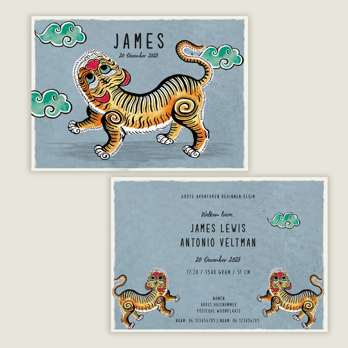 Sample The Blue Tiger - Story of July