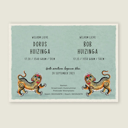 Sample Tiger Twins - Story of July