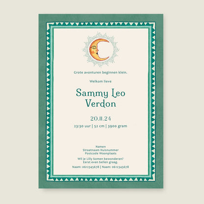 Sample To The Moon Light Green - Story of July