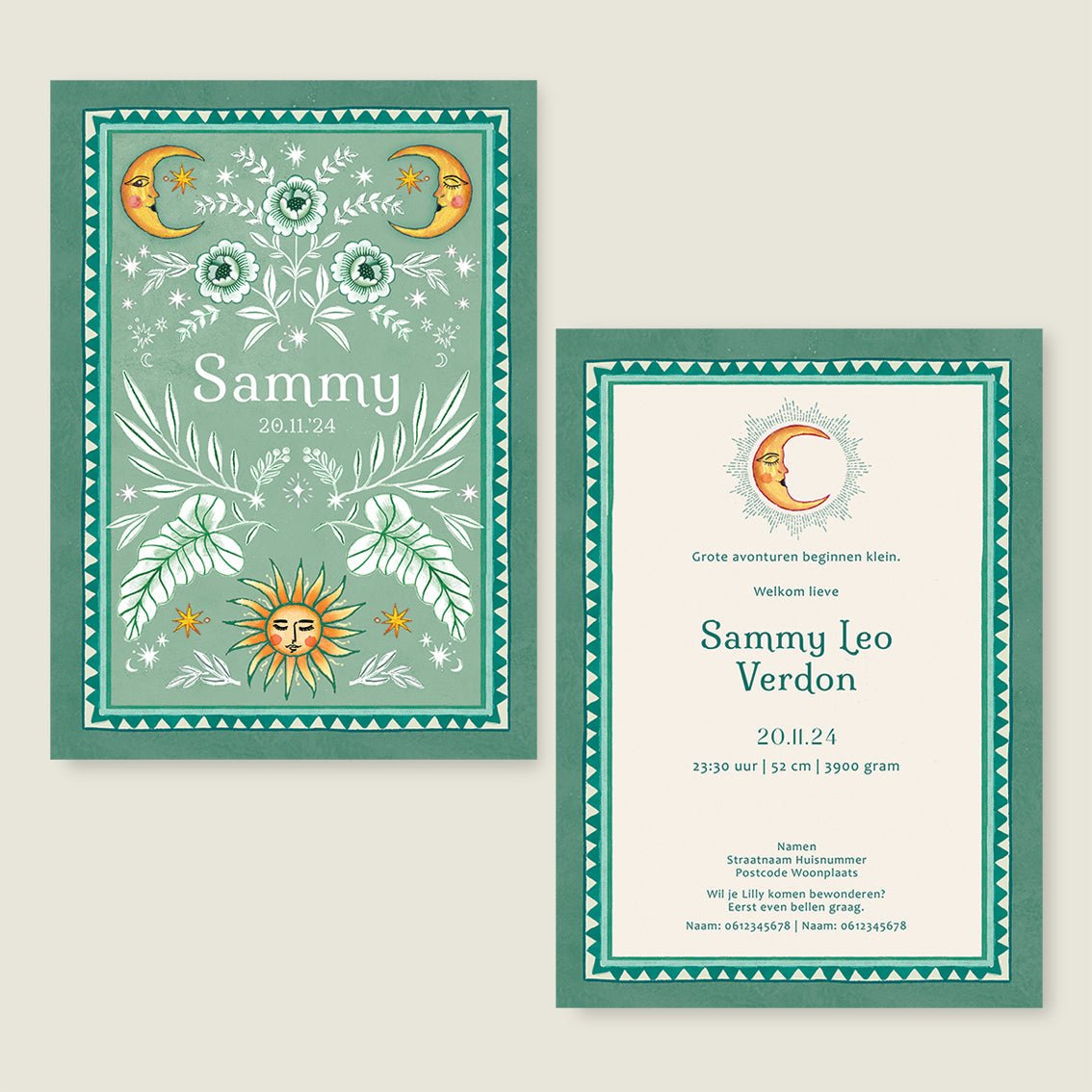 Sample To The Moon Light Green - Story of July