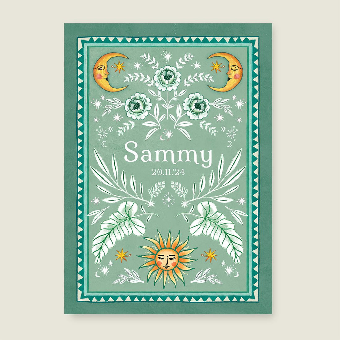 Sample To The Moon Light Green - Story of July