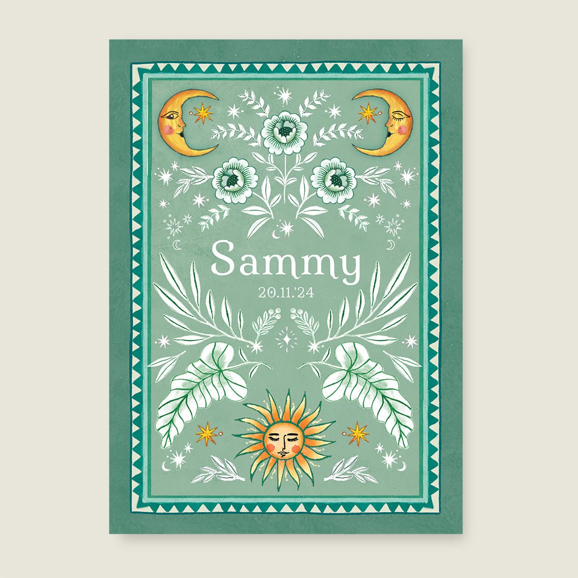 Sample To The Moon Light Green - Story of July