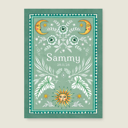 Sample To The Moon Light Green - Story of July