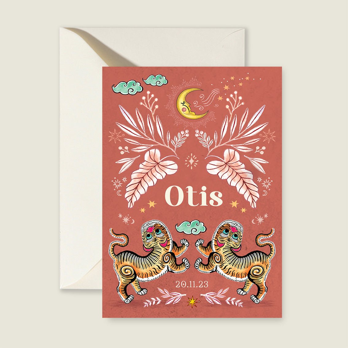 Sample Two Pretty Tigers Roest - Story of July