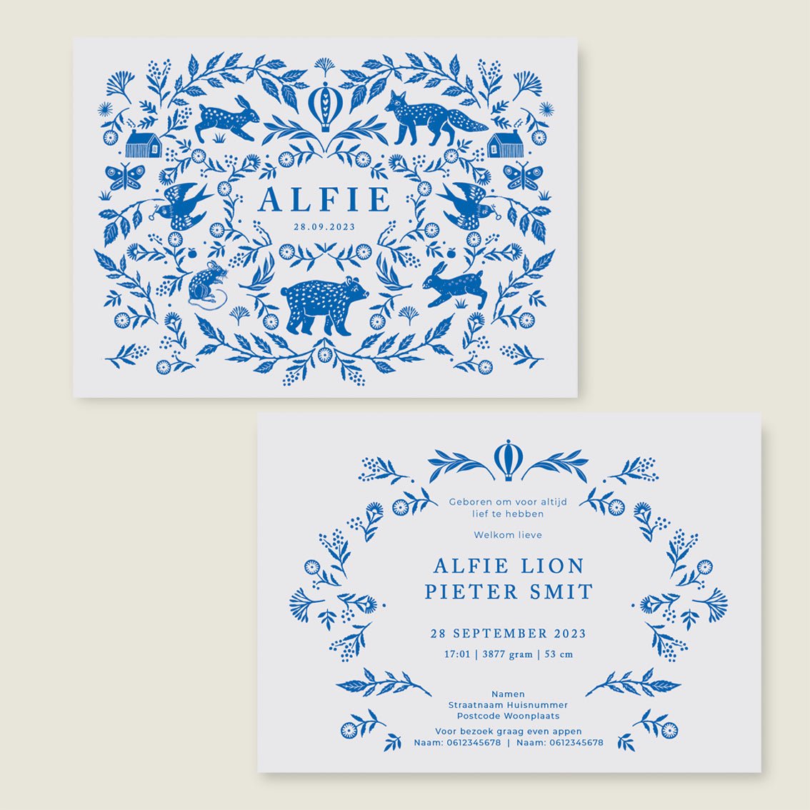 Sample Wilderness Blue - Story of July