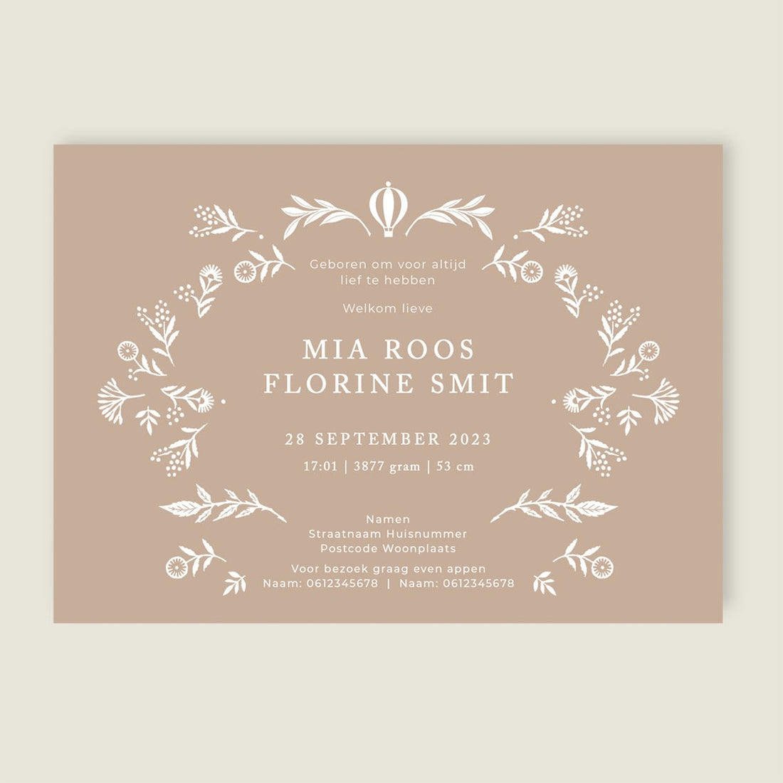 Sample Wilderness White - Story of July