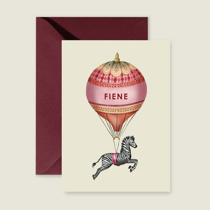 Sample Zebra Balloon Orange - Story of July