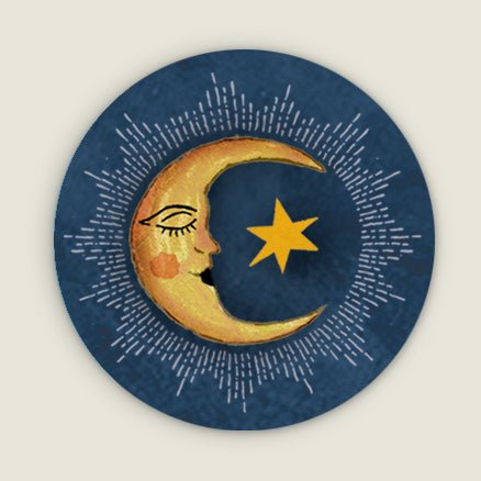 Sluitzegel Moonshine Dark Blue - Story of July