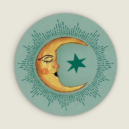 Sluitzegel Moonshine Lightgreen - Story of July