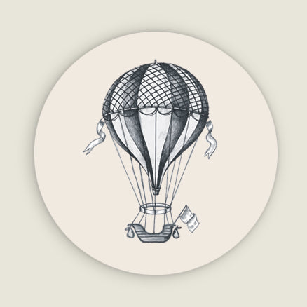 Closing stamp Airballoon